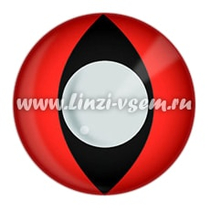 Карнавальные линзы EOS Red Cat Фото 3